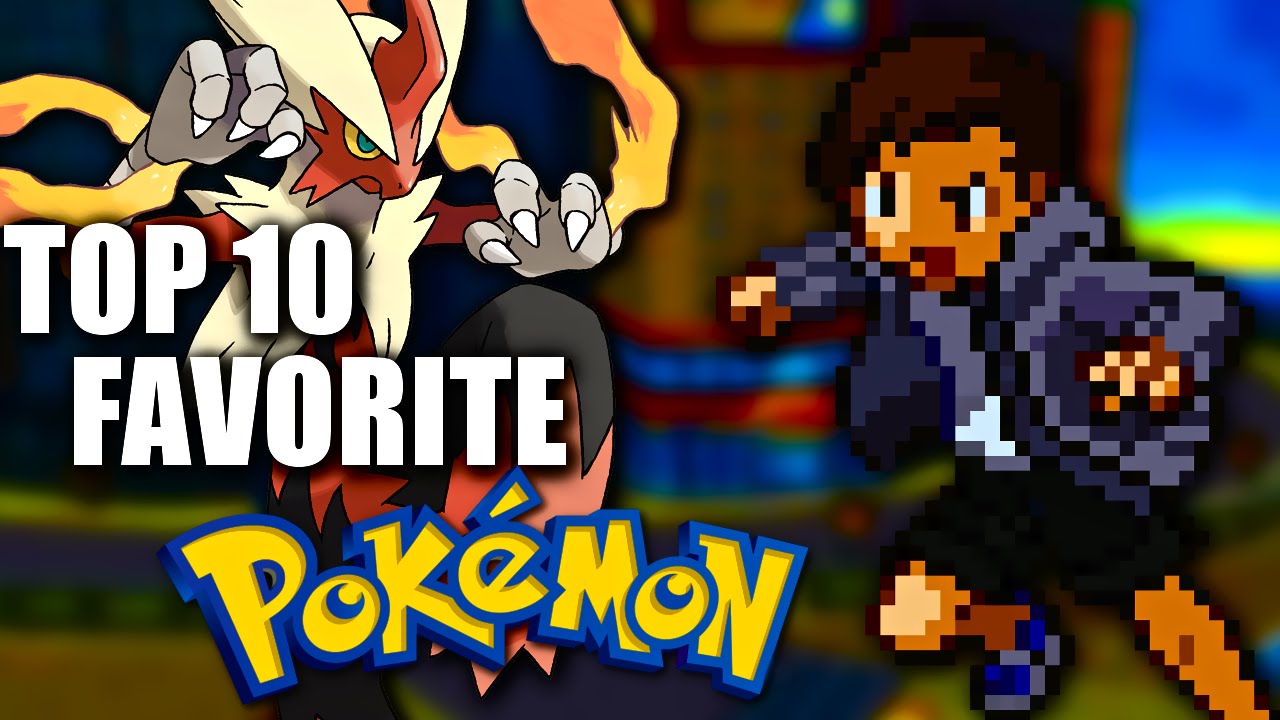 Top 10 Favorite Pokémon - Jimmy Whetzel