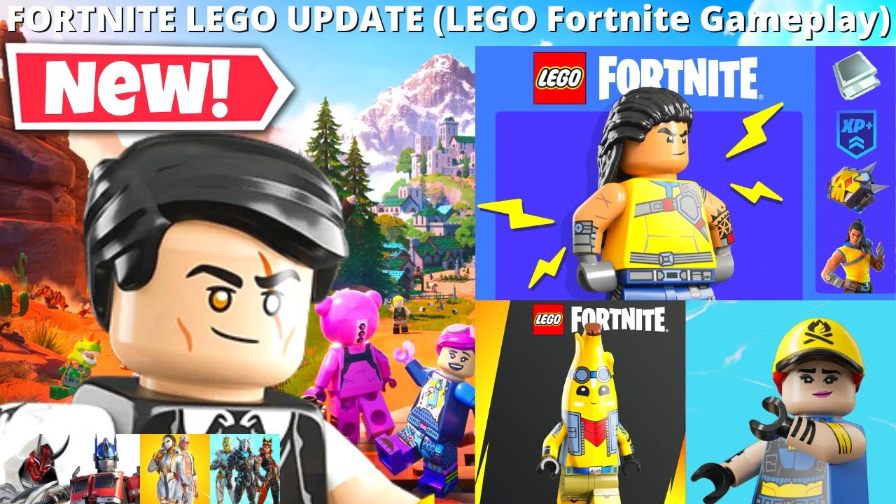 Lego Fortnite players are going full Tears of the Kingdom with