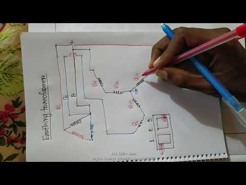Earthing Transformer Connect With zigzag connection. - YouTube