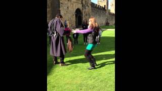 Broomstick Training at Hogwarts