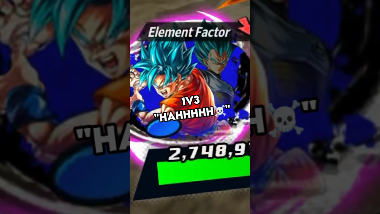 NEW TAG SSB GOKU & VEGETA GOES CRAZY😮! INSANE 1V3 WITH TAG SSB GOKU & VEGETA! (Dragon Ball Legends)