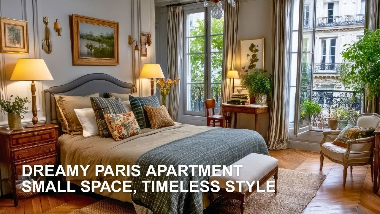 Dreamy Small Paris Apartment with the Perfect Balance of Comfort and ...