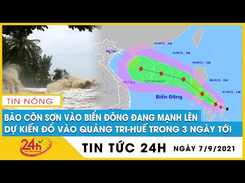 Cập nhật bão Conson sắp vào Biển Đông và tiếp tục mạnh lên cấp 9-10, dự báo đổ bộ Quảng Trị-Huế