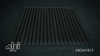 Alfi brand ABDM1813 Series 18&quot; W x 13&quot; D Modern Steel Drain Mat for Kitchen | KitchenSource.com