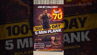 Say 70, 100 Say 5 Min Plank Challenge #run #motivation #sports #om #lordshiva #inspiration #plank