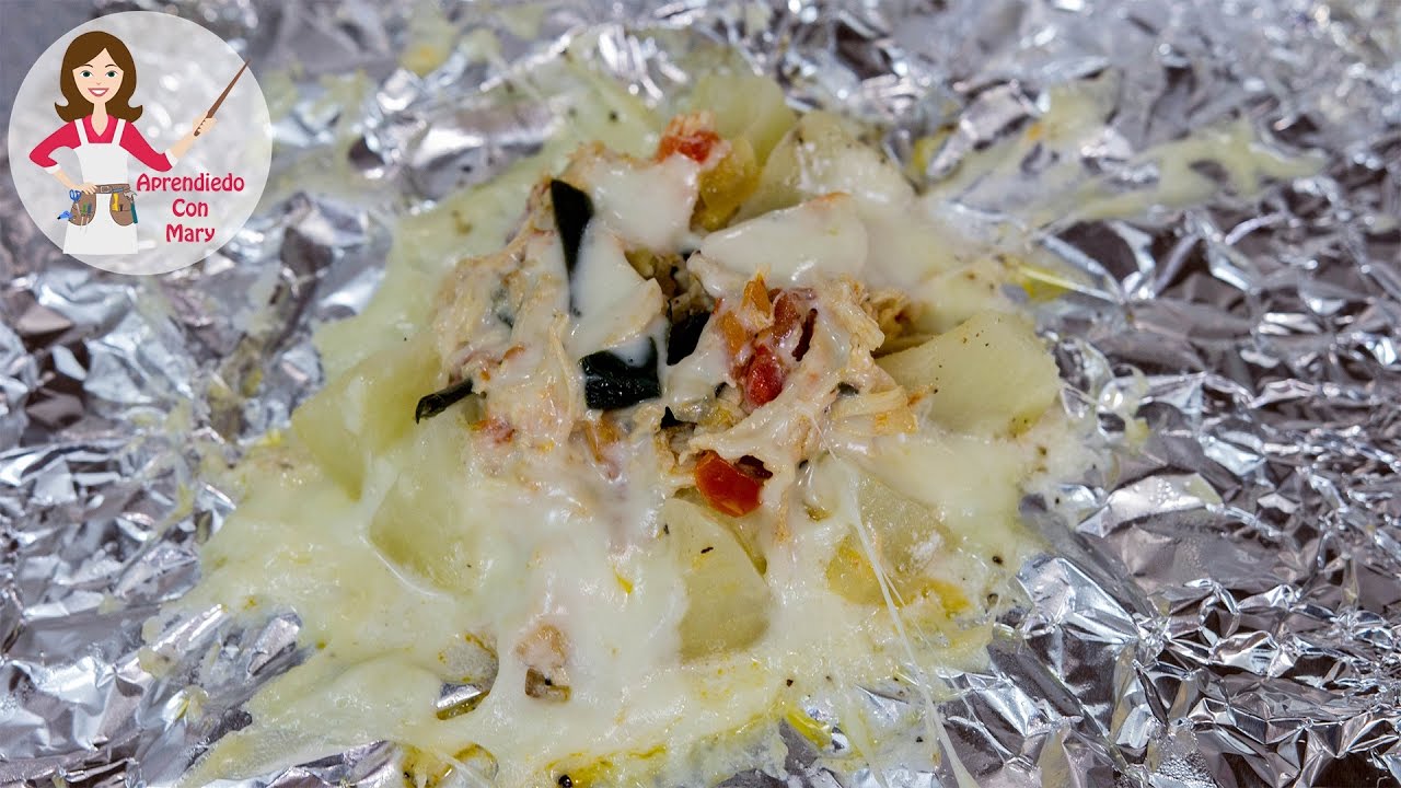 háló Letiltás panel papas asadas al horno con papel aluminio Klasszikus