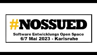 NOSSUED 2023 in Karlsruhe - Sessions zu KI/AI