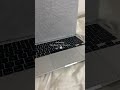 my first macbook ✨ | #macbook #macbooksilver #macbookm4 #macbookairm4 #macbook2025 #applecomputer