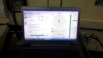 Precibalance - Site balancing of CNC turning center spindle with Precibalance Site Balancer