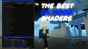 *BEST* Da Hood SHADERS 😱 (HIGH FPS + COLORFUL)