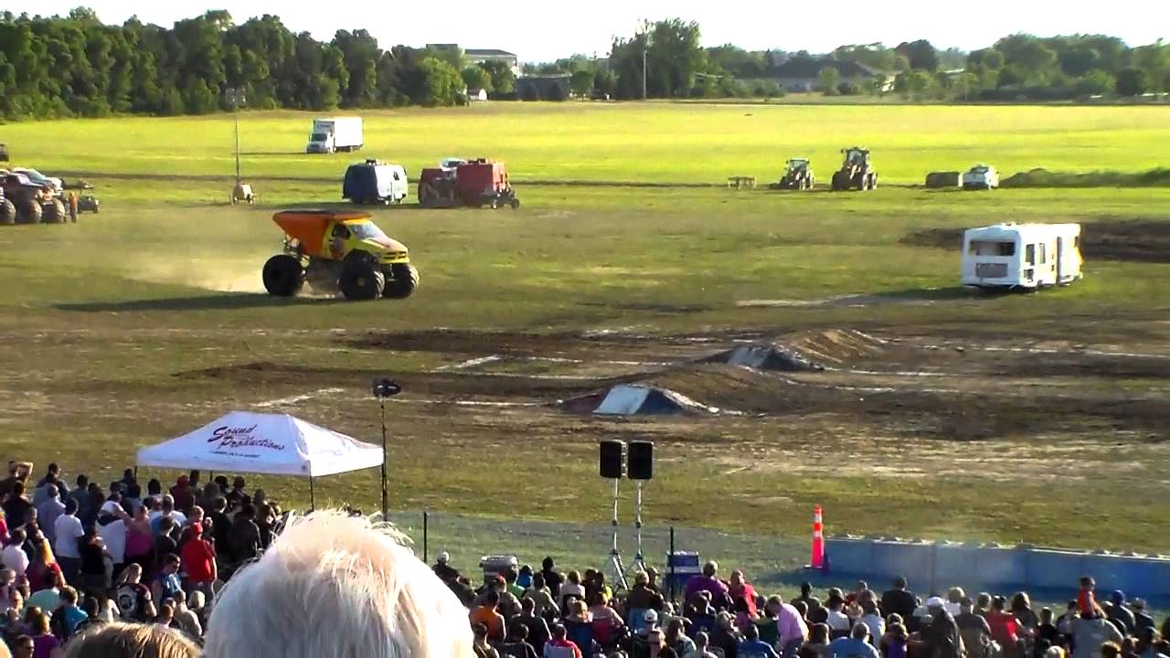 Monster's ball: Scenes from the monster truck rally in Eagle