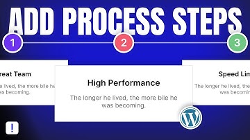 How to Add Process Steps in WordPress Gutenberg Block Editor