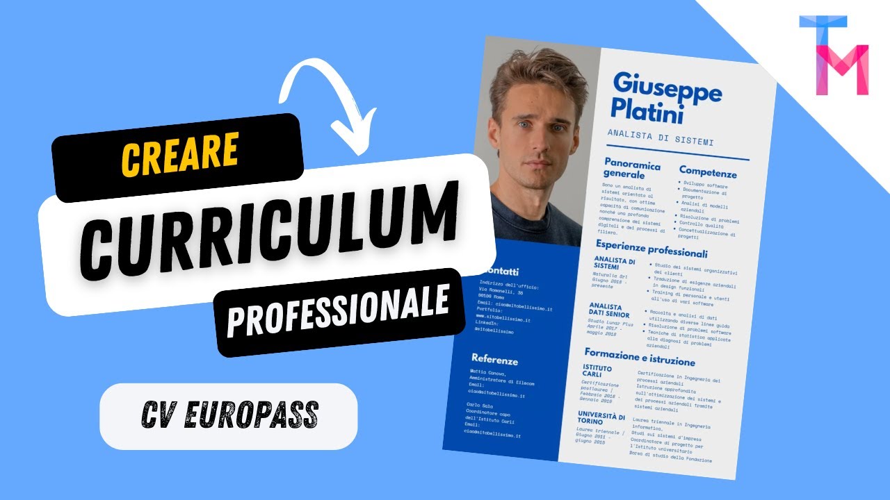 Come Creare un Curriculum CV Professionale GRATIS | Come Creare CV