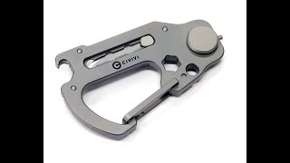 ポリモーフカラビナマルチツールナイフ