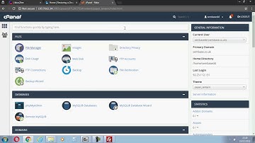 Restoring a Drupal 8 website and database with cPanel and Filezilla manually