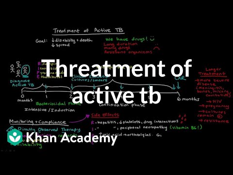 Treatment of Active TB | Infectious diseases | NCLEX-RN | Khan Academy