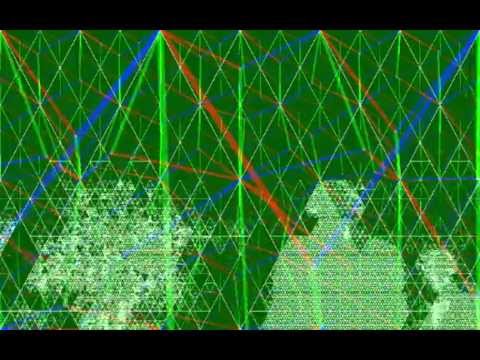 Top Down Barycentric Quadtree Contouring Algorithim