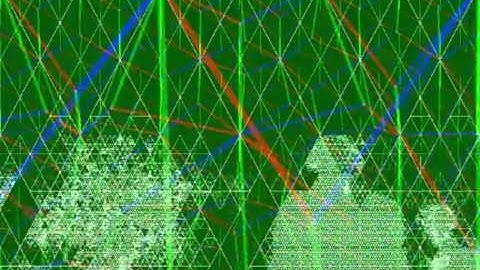 Top Down Barycentric Quadtree Contouring Algorithim