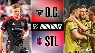D.c. United Vs. St. Louis City Sc Full Match Highlights Stoppage Time Drama