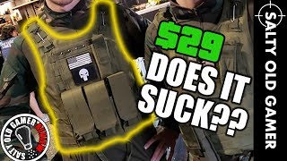 Is This Budget Plate Carrier Worth the Savings? | SaltyOldGamer Airsoft Review