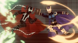 Bible-man meets Spawn!