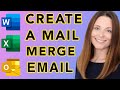 How to Create A Mail Merge for Email – Send Multiple Customized Invoices Simultaneously