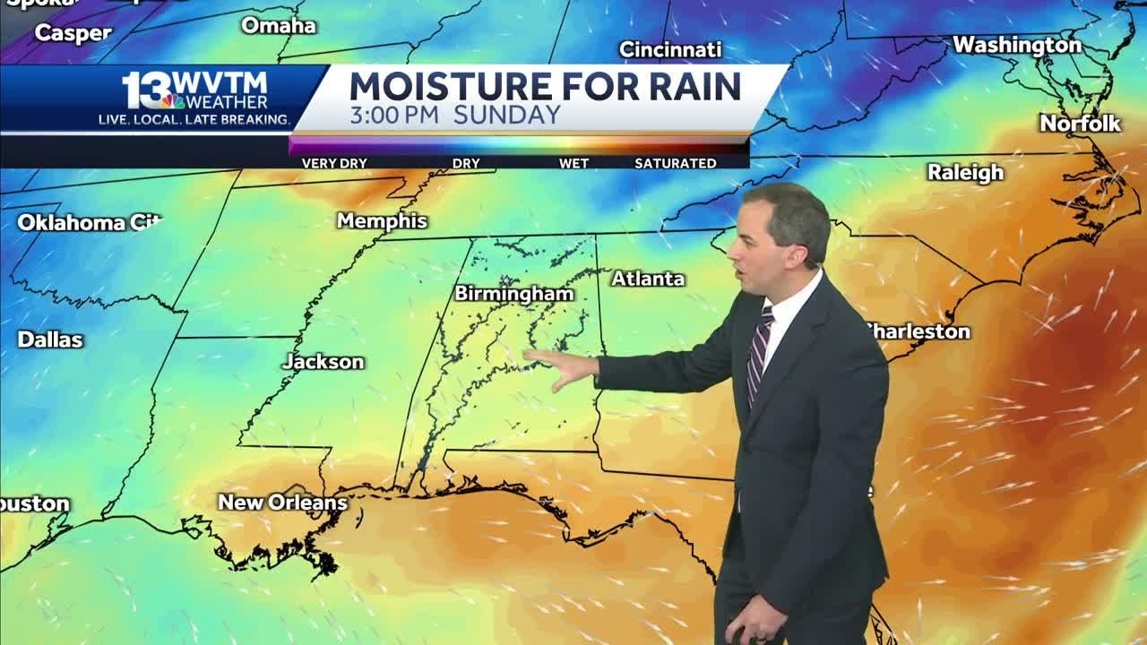 Hot with a few storms this weekend - YouTube
