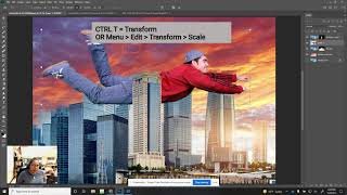 Transform Command in Photoshop 2021