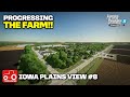 Contract work to help progress the farm iowa plains view fs22 timelapse ep 8