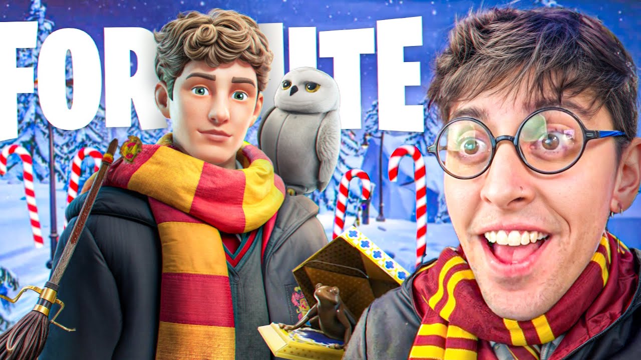 Juego FORTNITE con Las Nuevas Skins de Harry Potter