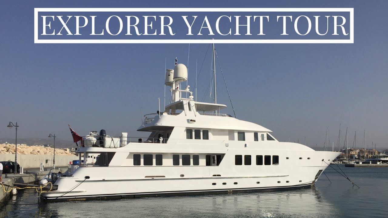 ATOM | 34M/111' INACE Explorer Yacht for Sale -  Explorer Yacht Tour