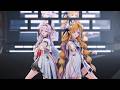 【MMD】『ロキ/Roki』達妮婭 ダーニャ Denia 西格莉卡 シグリカ Sigrika【鳴潮/Wuthering Waves】2160p60fps