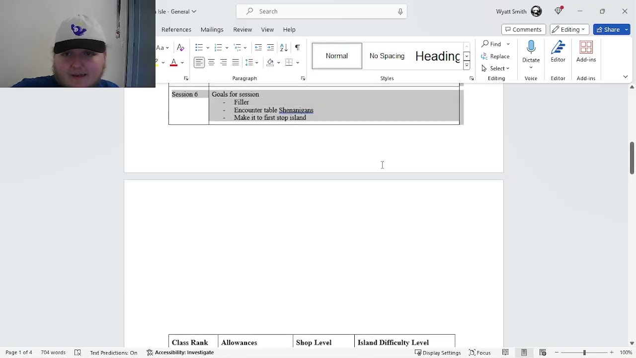 Creative Writing for my DND Campaign