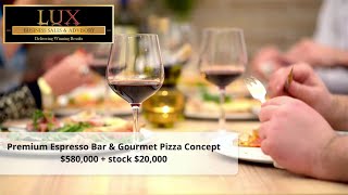 Premium Espresso Bar & Gourmet Pizza Concept