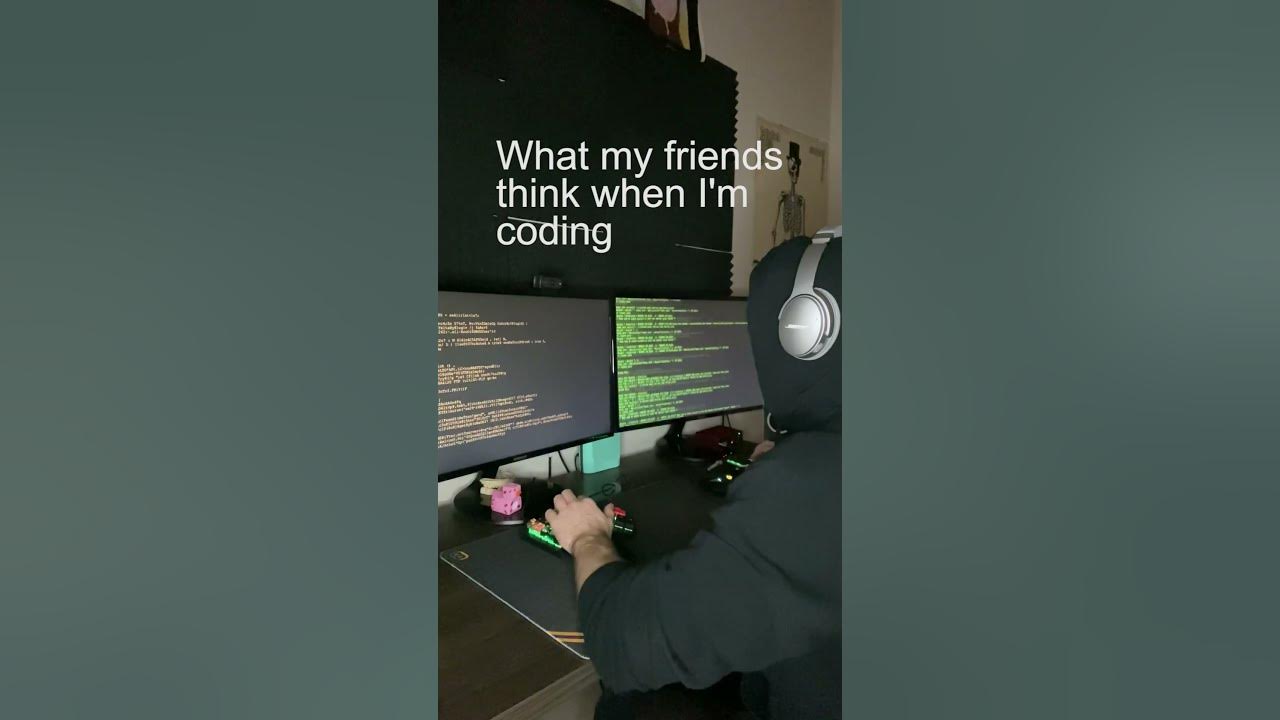 What People Think Programming is Vs What it Actually is - YouTube