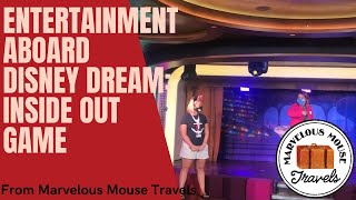 Entertainment Aboard Disney Cruise Line's Disney Dream: The Inside Out Game screenshot 4