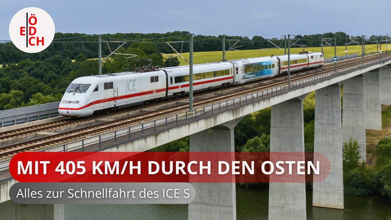 ICE S Testfahrt: Warum der schnellste Zug Deutschlands immer noch zu langsam war