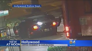 Suspects Sought In Hollywood Carjacking