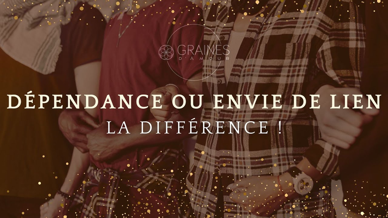 La différence entre dépendance affective et envie de lien