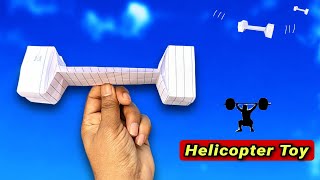 notebook flying helicopter toy,  best flying glider helicopter,  how to make paper flying toy