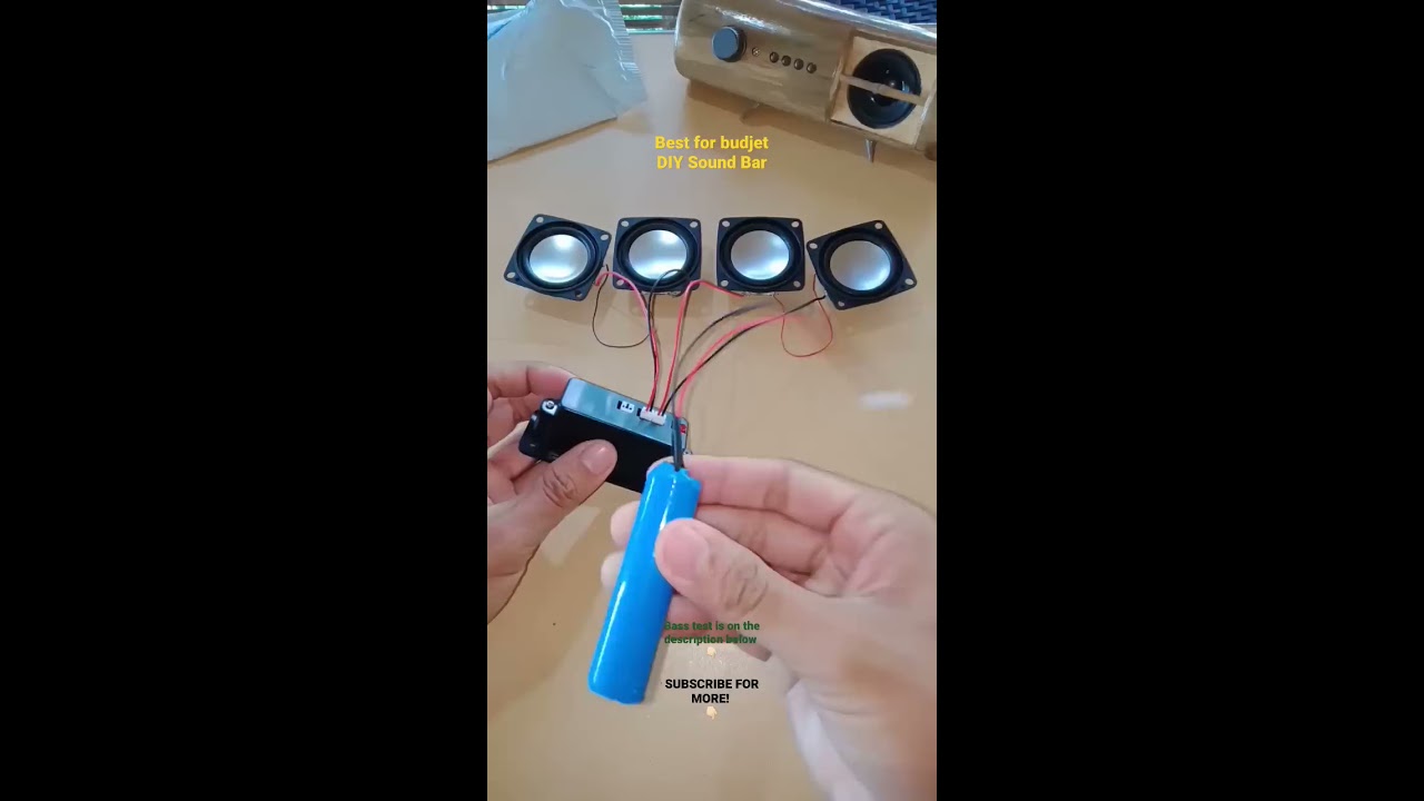 Sound Bar Mini Amplifier Testing 50 Million Views 