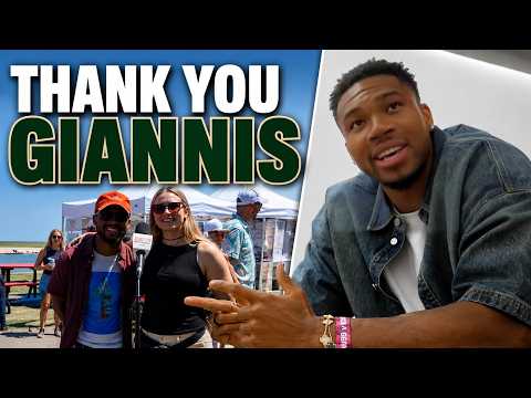 Milwaukee Says Goodbye to Giannis Antetokounmpo ❤️