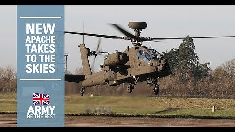 New Apache attack helicopter enters service | British Army
