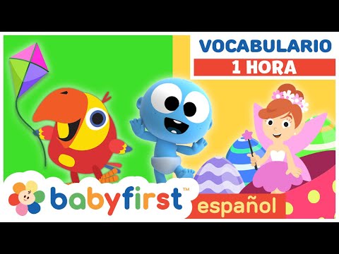 Nuevas palabras cada día con Larry | Canciones de vocabulario para niños | BabyFirst