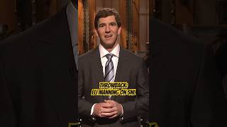 Live from New York… it’s Eli Manning! #nfl #snl #nygiants #football #saturdaynightlive #elimanning
