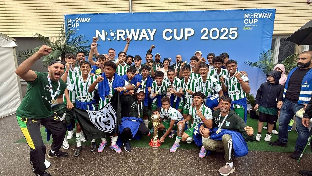 Pakistani child Team "Better Future Pakistan" has won Norway Cup 2025 with score 2-0 vs Gjøvik-Lyn