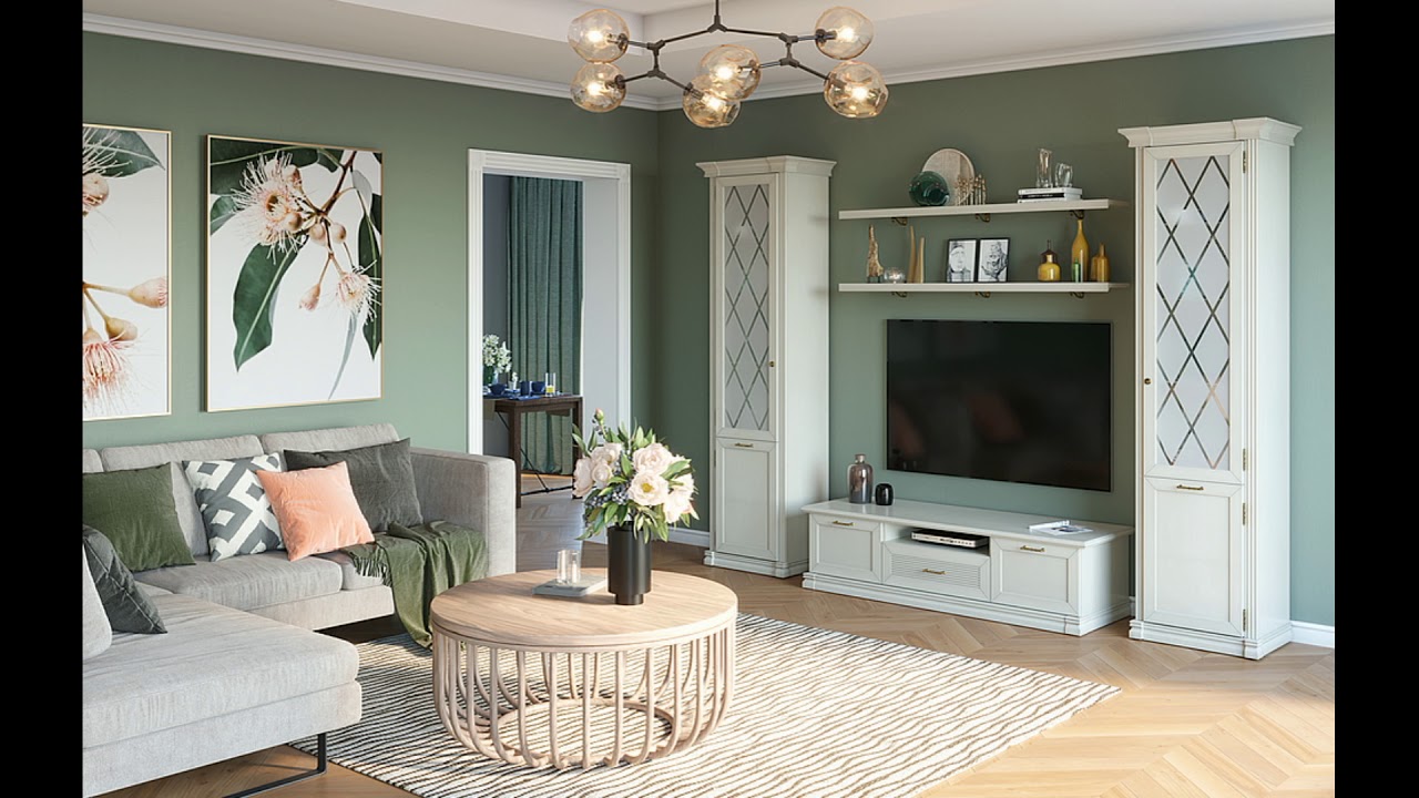 гостиная в классическом стиле