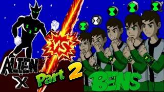 Ben 10 Classic Alien-Xtinction Ben's vs alien x scene recreated (fan-made) #ben10 #alienx #classic