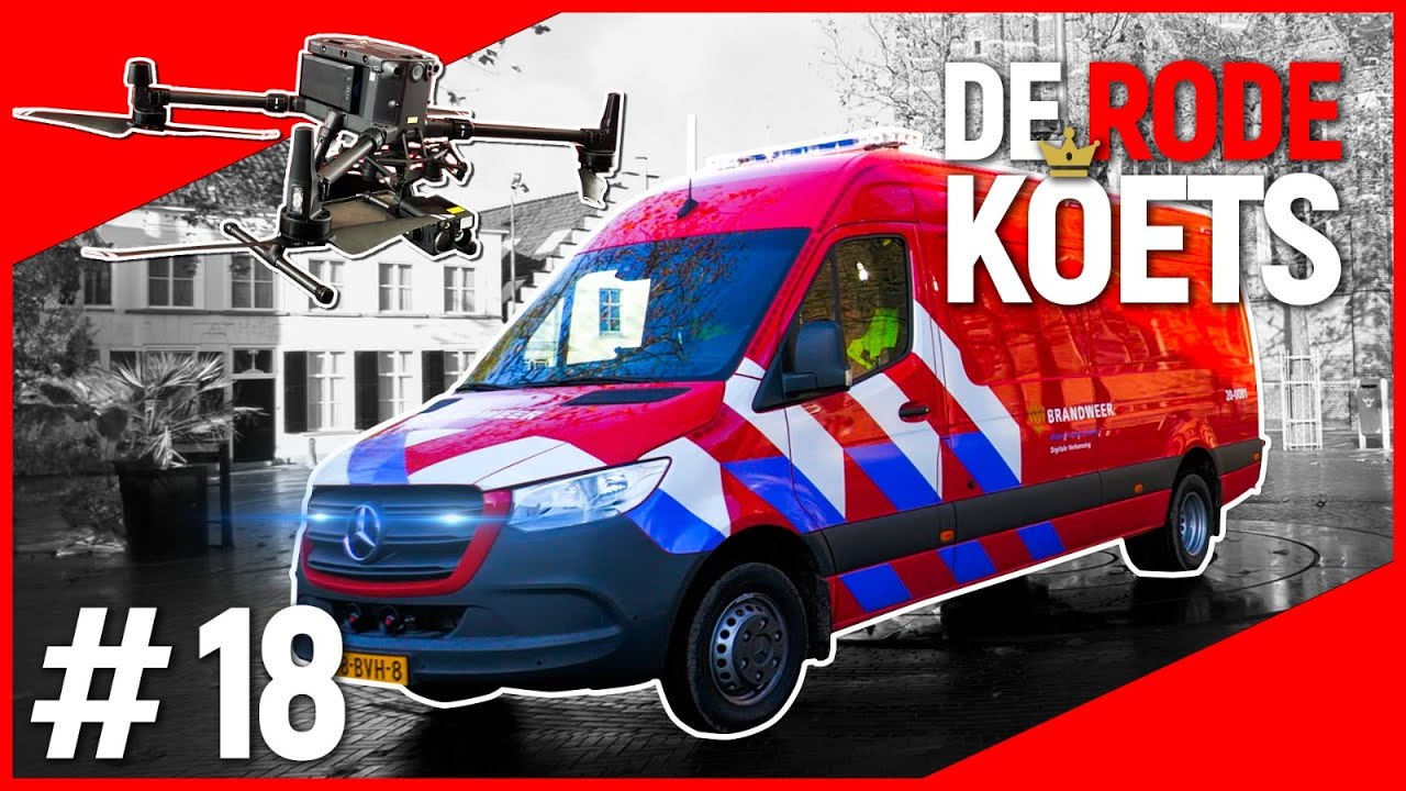 De Rode Koets #18| Onze nieuwe droom/drone bus | Brandweervloggers Rick & Richard