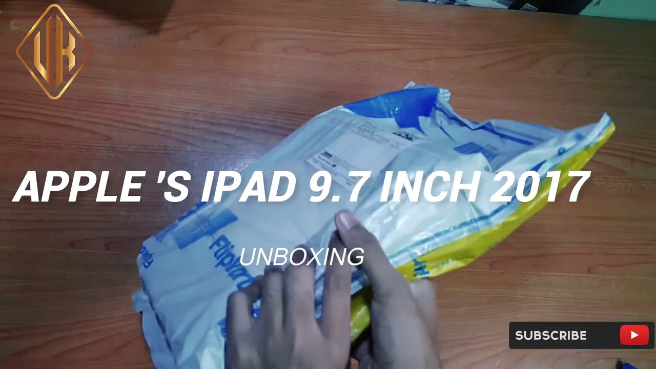 Apple's iPad 2017 unboxing flipkart